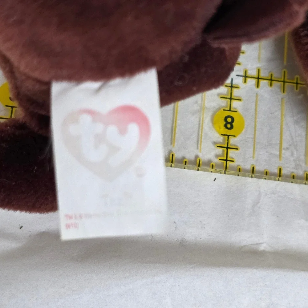 Ty Looney Tunes Taz Tasmanian Devil Plush 8 inch Beanie Baby 2011 Brown Toy